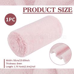 1 pièce de tissu peluche en polyester&nbsp;AJEW-BC0009-58B