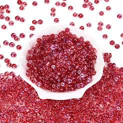 Perline di vetro di colori trasparenti&nbsp;SEED-Q042-01A-A06