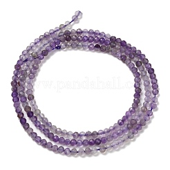 Natürlichen Amethyst Perlen Stränge&nbsp;G-H321-A01-01