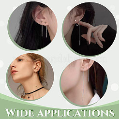 16 paire de boucles d'oreilles à tige en acier inoxydable 304&nbsp;EJEW-PH0001-26