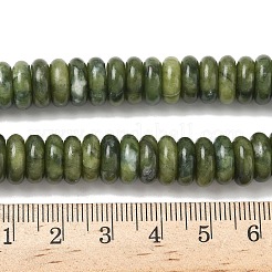 Natürliche chinesische Jade Perlen Stränge&nbsp;G-B155-B09-4x10mm