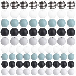 100 Stück Silikonperlen&nbsp;SIL-PA0001-40B