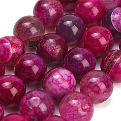 Chapelets de perles veines de dragon en agate naturelle&nbsp;GG-L001-L01-02C