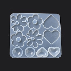 Silikonformen für Anhänger und Cabochon im böhmischen Stil&nbsp;X-DIY-A039-04