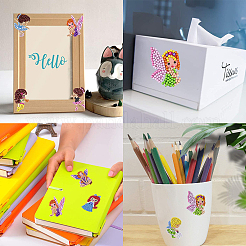 DIY Diamant Malerei Aufkleber Kits für Kinder&nbsp;DIY-SC0011-46