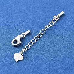 925 rallonge de chaîne gourmette en argent sterling&nbsp;STER-G039-03A-S