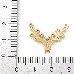 Ottone micro spianare pendenti zirconi&nbsp;KK-F919-29G-02