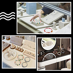20 stücke kleine transparente regal armreif organizer armband Ausstellungsständers ständer schmuck halter&nbsp;BDIS-PH0001-04