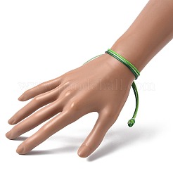 8 Stück 8 Farben koreanische gewachste Polyesterschnur geflochtene Perlenarmbänder&nbsp;BJEW-FS00024