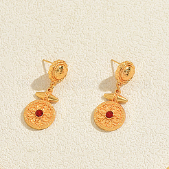 Boucles d'oreilles pendantes en alliage et strass pour femmes&nbsp;XJ2784-2