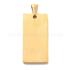 Weihnachtsanhänger aus Ionenbeschichtung (IP) 304 Edelstahl&nbsp;STAS-Z098-39G