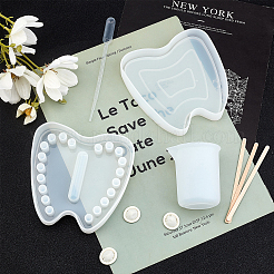 Kits de fabrication de boîtes de rangement pour dents de bébé à faire soi-même&nbsp;DIY-GF0002-64