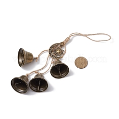 Campana colgante de hierro decoracion&nbsp;HJEW-JM02245