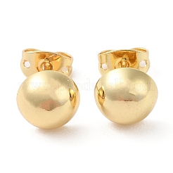 Aretes de latón chapado en rack para mujer&nbsp;EJEW-G394-18C-G
