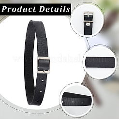 Halsketten aus PU-Kunstleder für Halsbandkettenschmuck&nbsp;FIND-WH20019-74C