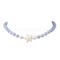 Colliers ronds en porcelaine artisanale&nbsp;NJEW-JN06525