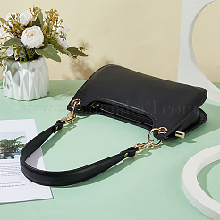 Tragegriffe aus Rindslederverbundmaterial mit Verschlüssen aus einer Legierung als Ersatzzubehör für Taschen&nbsp;FIND-WH00670-123
