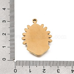 Ciondoli in acciaio inox 304&nbsp;SA-CBAD9BF-05G