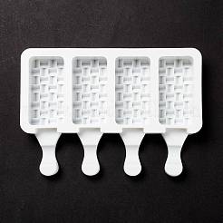 Stampi in silicone per gelato fai da te rettangolari per uso alimentare&nbsp;DIY-D062-05B