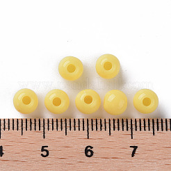 Opake Legierung Perlen&nbsp;MACR-S370-C6mm-SS2105