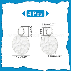 4 Stück Sterlingsilber-Anhänger&nbsp;STER-PH0001-42