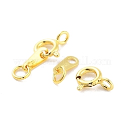 925 sterling silver spring ganci ad anello&nbsp;LS-STER-H111-06G