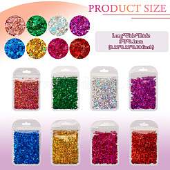 8 sachet de paillettes nail art de 8 couleurs&nbsp;MRMJ-TA0001-29