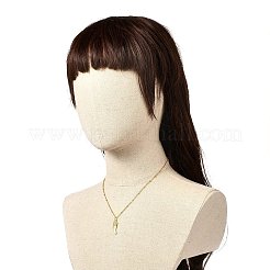 Collane con ciondolo ala e croce e cuore e stella per ragazze e donne&nbsp;NJEW-JN03688