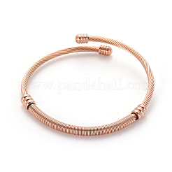 304 Edelstahl-Drehmoment-Armreif-Sets&nbsp;BJEW-L642-12