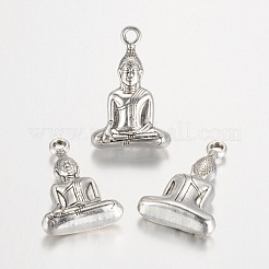 Colgantes de la aleación de estilo tibetano&nbsp;TIBEP-A123044-AS-LF