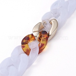 Catene per cordoli in plastica ccb fatte a mano&nbsp;AJEW-JB00680-06