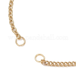 Armbandherstellung aus 304 Edelstahl-Kabelkette&nbsp;AJEW-JB01509-01