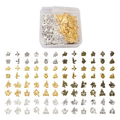 Aluminium Anhänger & Charms&nbsp;PALLOY-PJ0001-09-RS