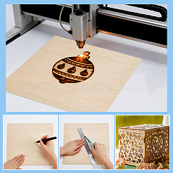 Fournitures artisanales en bois&nbsp;DIY-WH0591-511
