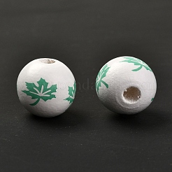 Bois perles européennes&nbsp;WOOD-G006-01A