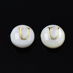 Perles de coquillages naturels d'eau douce&nbsp;SHEL-S278-036U