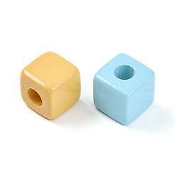 Opake Acrylperlen europäischen&nbsp;OACR-I015-61