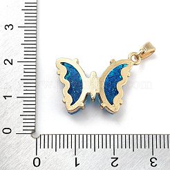 Colgante micropavé cubic zirconia de latón&nbsp;KK-F877-08G