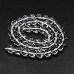 Natürlichem Quarz-Kristall-Perlen Stränge&nbsp;G-K285-04-6mm