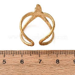 Sertissage de bague de manchette en acier inoxydable 304 en forme d'étoile de mer&nbsp;SA-CBA7DC2-01G