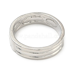 Breite Fingerringe aus Legierung&nbsp;RJEW-H230-11D-P