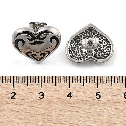 Ohrstecker aus chirurgischem Edelstahl 316&nbsp;EJEW-R022-02AS