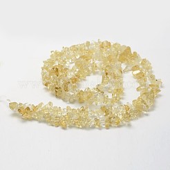 Natürlichen Citrin Perlen Stränge&nbsp;G-F328-13