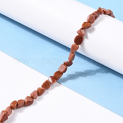 Perle sintetiche Goldstone fili&nbsp;G-G018-14B