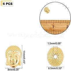 Messing Perlen&nbsp;KK-AR0001-21G