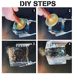 1 Stück Messingstempelkopf&nbsp;DIY-OC0008-33D