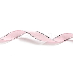 Doppelkante Silberfaden Ripsband für Hochzeit Festdekoration &nbsp;SRIB-L012-6mm-001