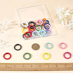 32 Stück 16 Stile Zinklegierung Verschlüsseverschlüsse&nbsp;FIND-CP0001-57