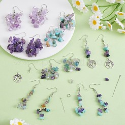 Kit per la creazione di orecchini con pietre preziose fai da te&nbsp;DIY-SZ0009-49