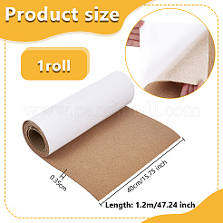 Rouleau isolant en liège&nbsp;AJEW-WH0709-220C-1